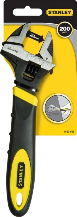 STANLEY 090948 Verstelbare Moersleutel - Bimat - 200 Mm 15 STANLEY 090948 Verstelbare Moersleutel - Bimat - 200 Mm -WerkPro Verkoopwinkel 426x1200