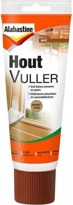 Alabastine Houtvuller Wit - 330 Gram -WerkPro Verkoopwinkel 427x1200