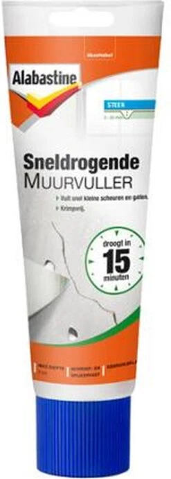 Alabastine Sneldrogende Muurvuller Tube - Wit - 330 Gram -WerkPro Verkoopwinkel 429x1200 1
