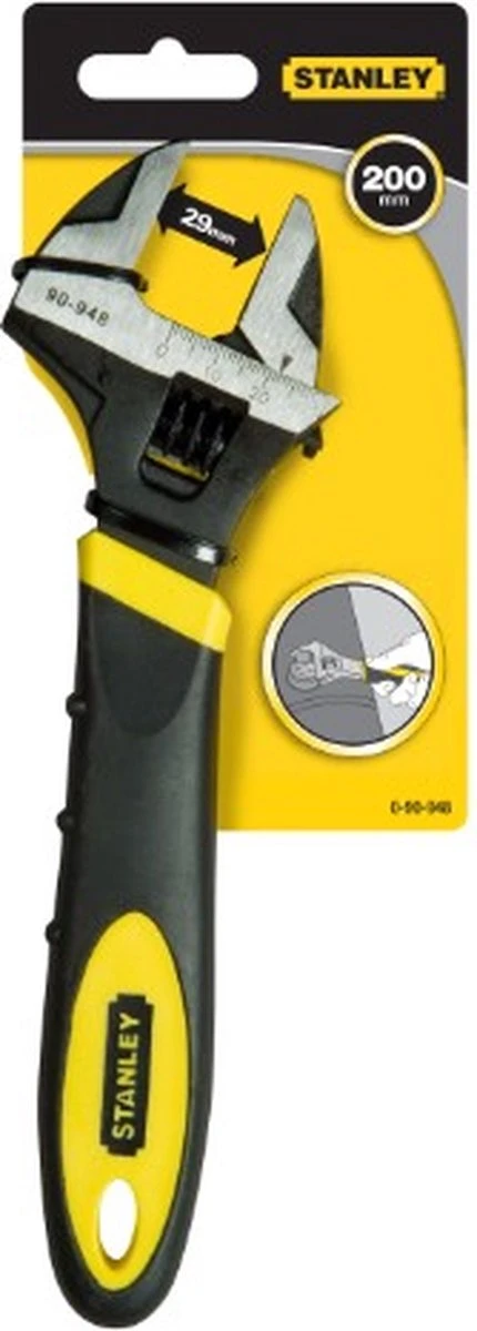 STANLEY Bimat 0-90-949 Verstelbare Moersleutel - 250mm 14 STANLEY Bimat 0-90-949 Verstelbare Moersleutel - 250mm - Afbeelding 12
