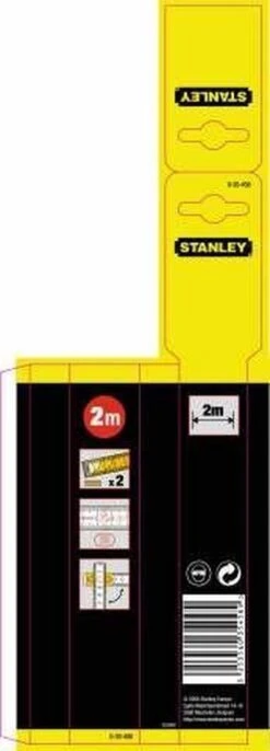 STANLEY Duimstok 2m - 15mm Geel/Wit -WerkPro Verkoopwinkel 432x1200 1
