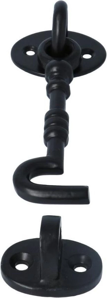 Merkloos Zwarte Deurhaak En Vanger Klein Geschikt Voor Schuifdeuren - Deurhaak Zwart - Deurhaak Schuifdeur - Deurhaakje Zwart - Deurhaakje En Vanger Zwart 6 Merkloos Zwarte Deurhaak En Vanger Klein Geschikt Voor Schuifdeuren - Deurhaak Zwart - Deurhaak Schuifdeur - Deurhaakje Zwart - Deurhaakje En Vanger Zwart - Afbeelding 4