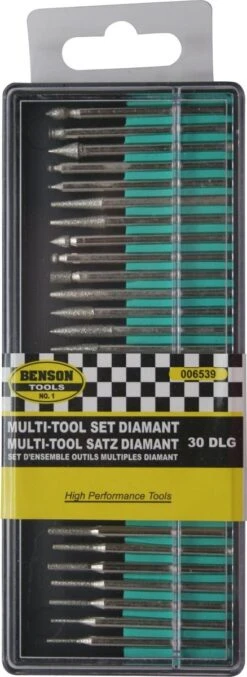 Benson 30-Delige Multitool Accessoireset Frezensets (Geschikt Voor O.a. Multitool) -WerkPro Verkoopwinkel 438x1200