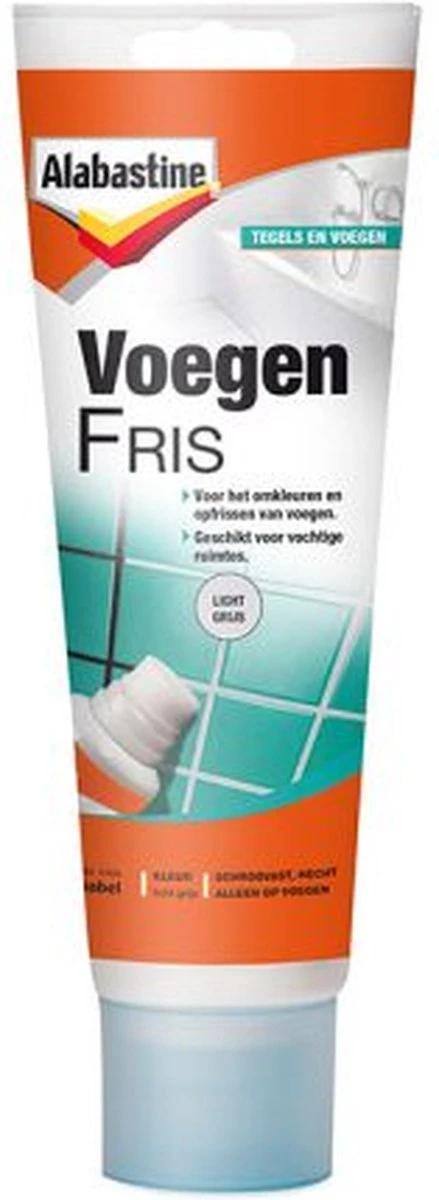 Alabastine Voegenfris - Wit - 220 Ml 4 Alabastine Voegenfris - Wit - 220 Ml - Afbeelding 2