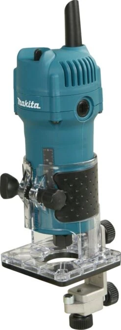 Makita 3709 Blau/Schwarz Einhandfräse
