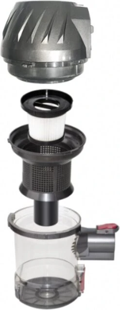 Hozard® Accu-stofzuiger D1S- 4-in-1 Steelstofzuiger En Kruimeldief - Draadloze Stofzuiger - 150W - 2 Kracht Standen - Snoerloos - Zakloos - Oplaadbaar - Inclusief Wand Bevestiging -WerkPro Verkoopwinkel 465x1200 2