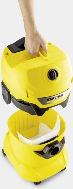 Kärcher WD 4 V-20/5/22 Nat- En Droogzuiger - 1000W - Vuilreservoir 20L - Stroomkabel 5m -WerkPro Verkoopwinkel 465x1200 3