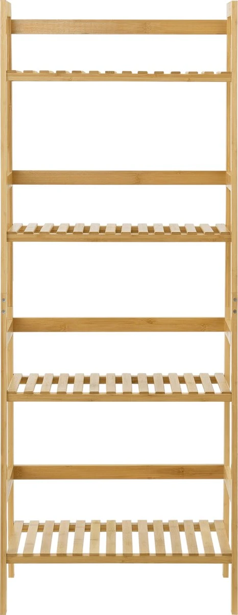 Opbergrek Staand Vinje Met 4 Planken 48x32x123 Cm 6 Opbergrek Staand Vinje Met 4 Planken 48x32x123 Cm - Afbeelding 4