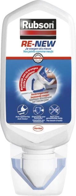 Rubson Renew Tube Wit 80 Ml - Voegen Opfrissen - Voegen Vervangen - Voegen Herstellen - Voegen Vernieuwen - Badkamer Voegen Reiniger Herstellen Schoonmaken - Voegenreiniger - Voegenstift -WerkPro Verkoopwinkel 470x1200 4