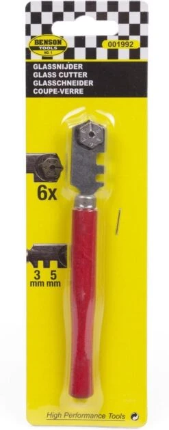 Benson Glassnijder Met Houten Heft - Snijdt Glas 1 T/m 4 Mm -WerkPro Verkoopwinkel 471x1200