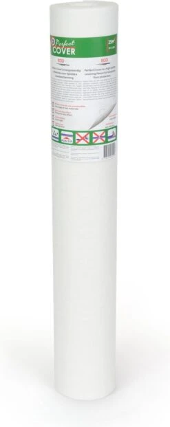 Perfect Cover® Eco - 100cm X 25m - Zelfklevend Afdekvlies - Bescherm Uw Vloer Tijdens Het Klussen - Trap Bescherming - Klussen - Schilderen - Stucadoor - Variant Stucloper