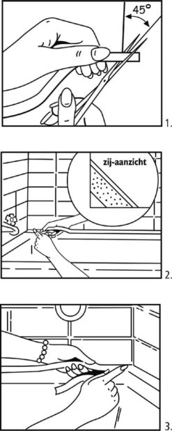 Alabastine Sanitairstrip Tegels En Voegen- Wit - 5 Meter -WerkPro Verkoopwinkel 480x1200 3