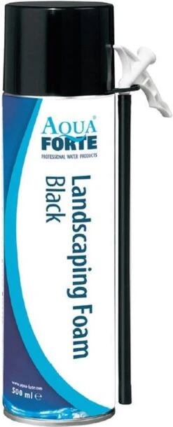 AquaForte PUR Schuim Zwart Landscape| 500ml - Touch N Foam Replica - Landscape Foam -WerkPro Verkoopwinkel 486x1200 4
