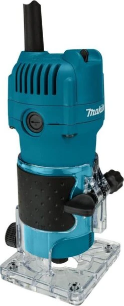 Makita 3709 Blau/Schwarz Einhandfräse -WerkPro Verkoopwinkel 487x1200
