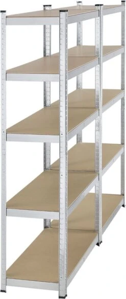 2 Stuks Magazijnstelling / Opbergrek - Basic - 180 X 90 X 40 Cm -WerkPro Verkoopwinkel 508x1200 4