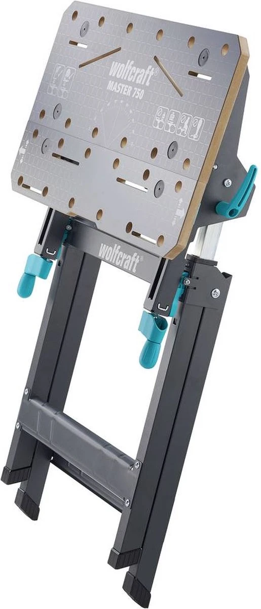 Wolfcraft - MASTER 750 - Ergonomische Werktafel Met Bankschroef - Inklapbaar - 3-in-1 Machinetafel - 6871000 - 10 JAAR GARANTIE 5 Wolfcraft - MASTER 750 - Ergonomische Werktafel Met Bankschroef - Inklapbaar - 3-in-1 Machinetafel - 6871000 - 10 JAAR GARANTIE - Afbeelding 3