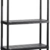 Keter Plus Shelf 75/5 - 5 Planken - 75x32x176 Cm - Zwart -WerkPro Verkoopwinkel 523x1200 3