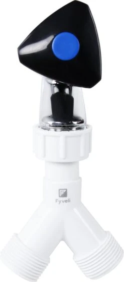 Fyveli Y Stuk Kraan Splitter - Aanvoer Y Stuk Voor Wasmachine En Vaatwasser - 3/4" - PP - Lange Uitloop -WerkPro Verkoopwinkel 530x1200 1