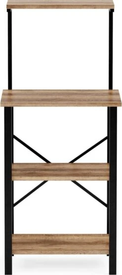 FurniChic, Keukenplank, Keukentrolley, Keukenkast, Bakkerij Plank, Magnetronplank, Kruidenrek, Voor Potten En Pannen, Industrieel Ontwerp, OAK(Sacramento EIK) - 60 X 40 X 128 Cm (l X B X H) 10 FurniChic, Keukenplank, Keukentrolley, Keukenkast, Bakkerij Plank, Magnetronplank, Kruidenrek, Voor Potten En Pannen, Industrieel Ontwerp, OAK(Sacramento EIK) - 60 X 40 X 128 Cm (l X B X H) -WerkPro Verkoopwinkel 533x1200 1