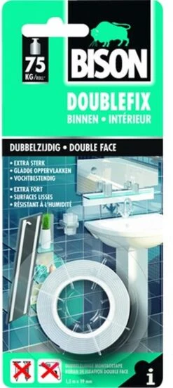 Bison Dubbel Fix Tape - 1.5 M -WerkPro Verkoopwinkel 537x1200 5