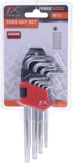 Merkloos Torx Sleutelset / Torx Schroevendraaierset - Met Opbergband - 9-delig -WerkPro Verkoopwinkel 541x1200 3