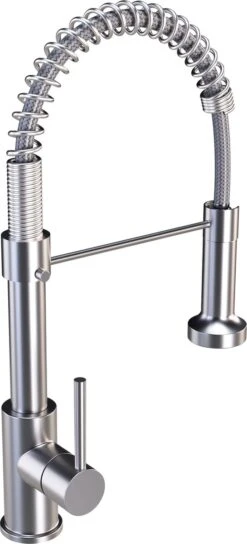 Noswo Keukenkraan Met Uittrekbare Uitloop - Keukenmengkraan - Flexibele Slang - Chrome -WerkPro Verkoopwinkel 545x1200 2