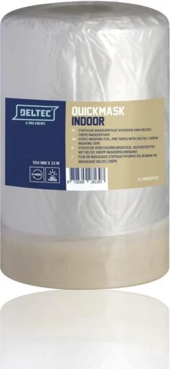 Deltec Afdekfolie - Masking Tape - 55 Cm X 33 Meter - Afplakfolie -WerkPro Verkoopwinkel 553x1200 3