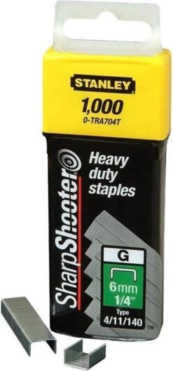 STANLEY - Nieten - 10mm - Type G - 1000 Stuks