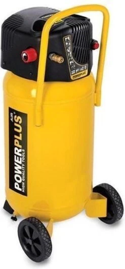 Powerplus POWX1750 Compressor - Luchtcompressor - 1500W - 10 Bar - Olievrij - 50L Tankinhoud