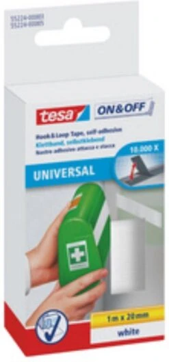 Tesa-Velcro Klittenband 55225-WI - 20 X 2500 Mm - Wit 19 Tesa-Velcro Klittenband 55225-WI - 20 X 2500 Mm - Wit -WerkPro Verkoopwinkel 560x1200 6