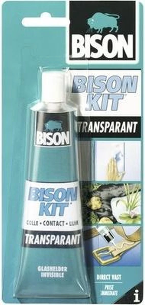 Bison Kit Transparant Contactlijm Tube - 50 Ml 7 Bison Kit Transparant Contactlijm Tube - 50 Ml - Afbeelding 5