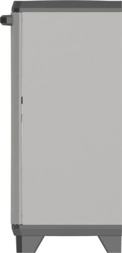 Keter Linear Opbergkast Laag - 1 Plank- 39x68x90cm - Zwart/Grijs -WerkPro Verkoopwinkel 578x1200 1