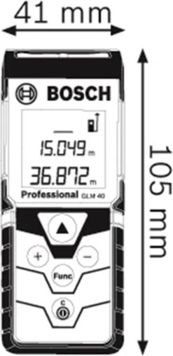 Bosch Professional GLM 40 Afstandmeter - Tot 40 Meter 16 Bosch Professional GLM 40 Afstandmeter - Tot 40 Meter -WerkPro Verkoopwinkel 583x1200 2