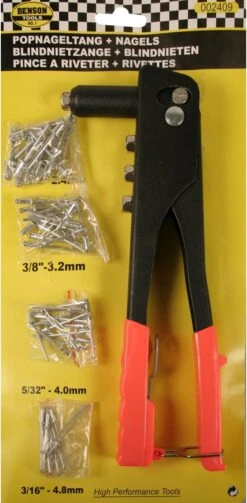 Benson Popnagelset - Popnageltang Incl. Popnagels Van Verschillende Maten. -WerkPro Verkoopwinkel 589x1200 7