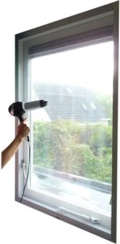 EcoSavers Raamisolatie Set Isolatie Voor Ramen (enkellaags) | Isolatie Voor Beglazing | Raam Isolatie Folie Met Dubbelzijdig Tape -WerkPro Verkoopwinkel 592x1200 3