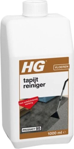 HG Tapijtreiniger (product 95) - 1L - Vuilafstotend Effect - Ook Geschikt Voor Bekleding