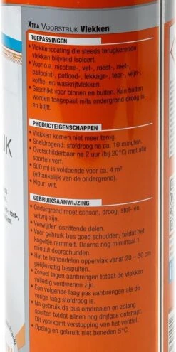 Alabastine Xtra Voorstrijk Vlekken - Wit - Spuitbus - 500 Ml -WerkPro Verkoopwinkel 599x1200
