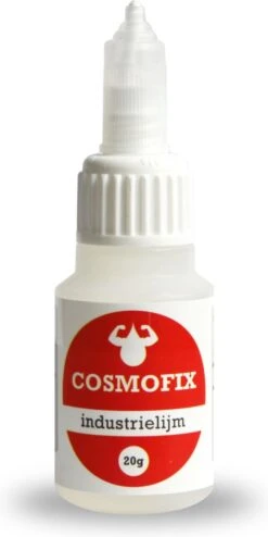 Cosmofix Industrielijm -zeer Sterke Transparante Universele Secondelijm - 20 Gram - Handige 3 Standen Doseer Dop