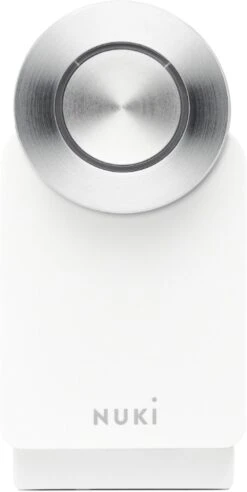 Nuki Smartlock 3.0 Pro - Smart Lock, Slim Slot, Slim Deurslot - Wit