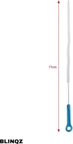 Gootsteen Ontstopper - Afvoerpijpontstopper - Ontstoppingsveer - Herbruikbaar - Gootsteenborstel - Afvoerontstopper - Reinigingsveer - Wasbak Reiniger - Afvoer Filter - Riool Buisje - Pijp - Keuken - Badkamer - Blauw - Wit - Rioolveer -WerkPro Verkoopwinkel 607x1200