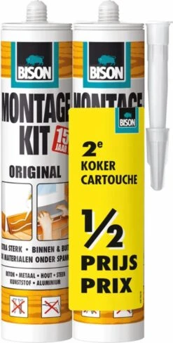 Bison Montagekit Original 310 ML 2 Stuks
