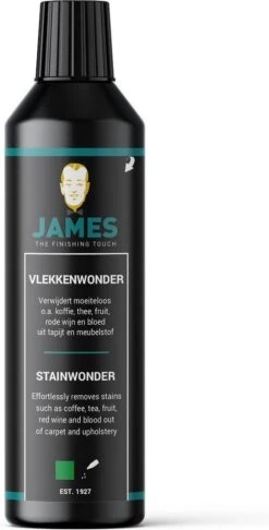James Vlekkenwonder - Vlekverwijderaar Voor Tapijt, Karpet En Meubelstof -