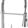 SCHÜTTE Cornwall Design Keukenkraan - Mengkraan - Draaibare Uitloop Met Spiraalveer - Chroom