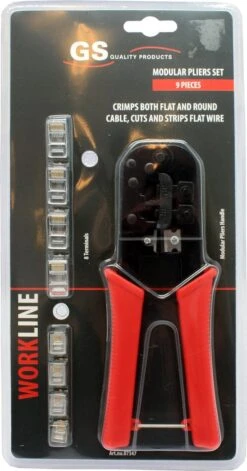 GS Krimptang Geïsoleerd - UTP Tang - Adereindhulstang - Perstang - Incl. 8 UTP-connectoren 9 GS Krimptang Geïsoleerd - UTP Tang - Adereindhulstang - Perstang - Incl. 8 UTP-connectoren -WerkPro Verkoopwinkel 629x1200 3