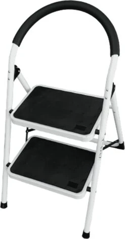 Keukentrap / Huishoudtrap - 2 Treden - Anti-Slip - 150kg Draagvermogen -WerkPro Verkoopwinkel 631x1200 5