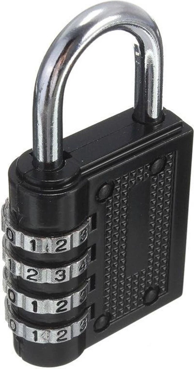 Merkloos Hangslot - Cijferslot - 80 Mm 7 Merkloos Hangslot - Cijferslot - 80 Mm - Afbeelding 5