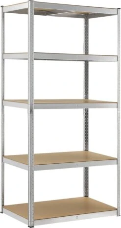 Stellingkast / Magazijnrek - Basic - 200 X 100 X 60 Cm -WerkPro Verkoopwinkel 638x1200 3