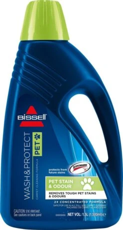 BISSELL Wash & Protect Pet - Tapijtreinigingsmiddel - 1,5l