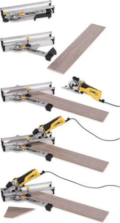 Powerplus POWX1365MB Invalzaag - 600W - Ø89mm - Incl. Laser, Stofafzuiging, 3 Invalzaagbladen En Verstekbak -WerkPro Verkoopwinkel 646x1200