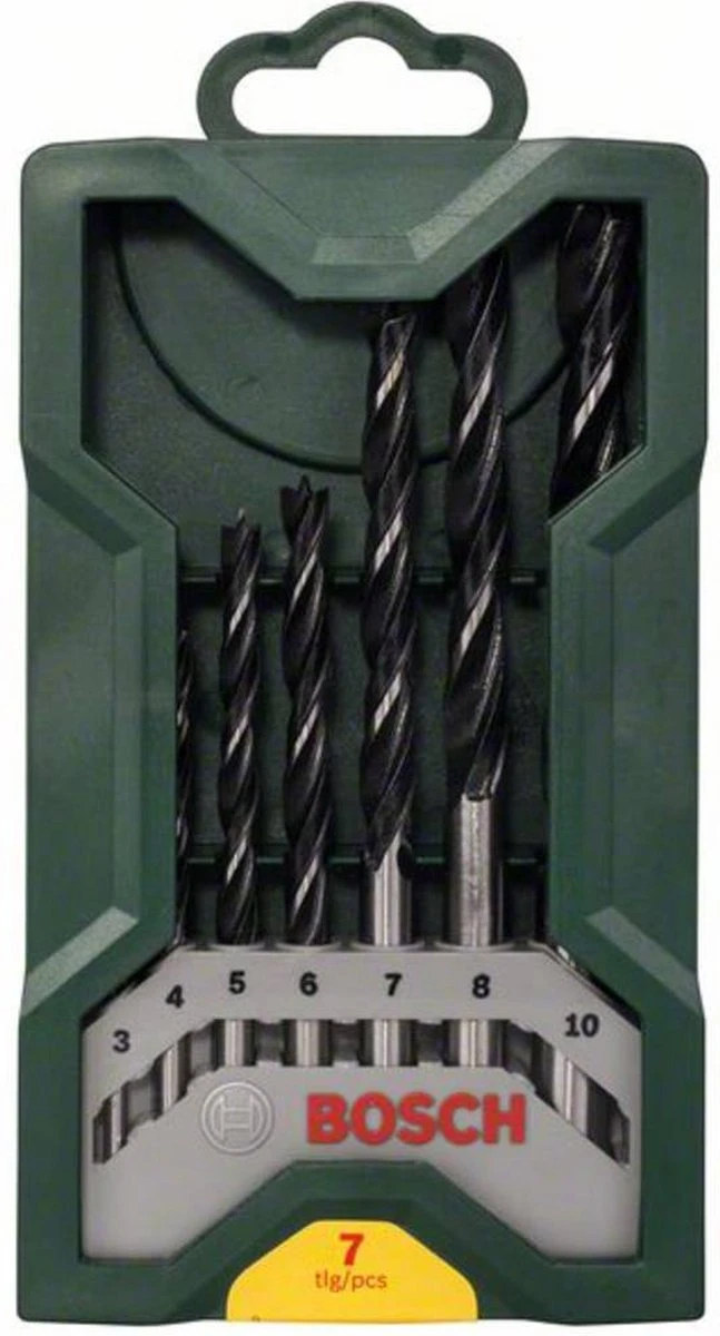 Bosch X-Line Houtborenset - 7-delig - Voor Hout 10 Bosch X-Line Houtborenset - 7-delig - Voor Hout - Afbeelding 8